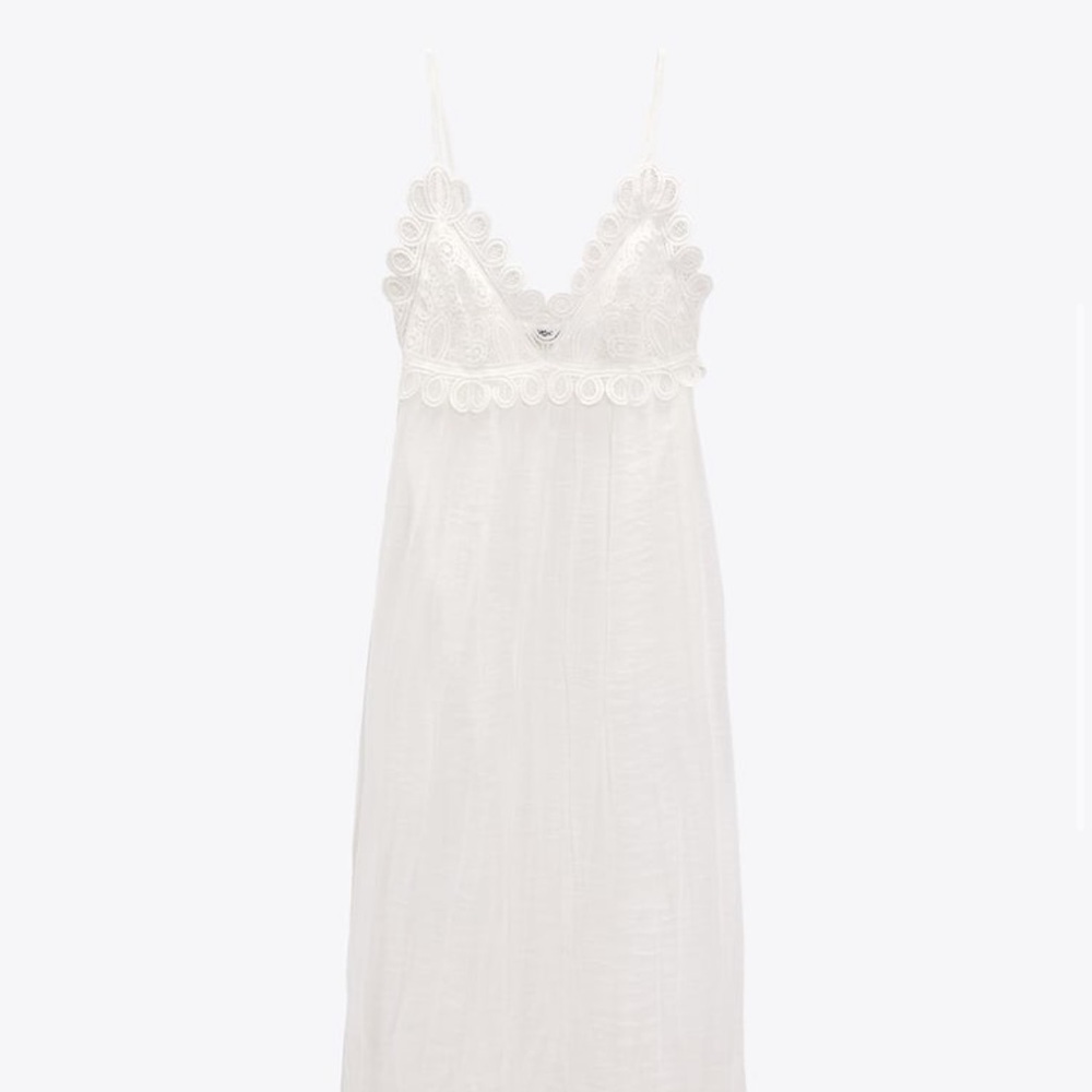 Zara Guipure Lace Maxi Dress - Gem